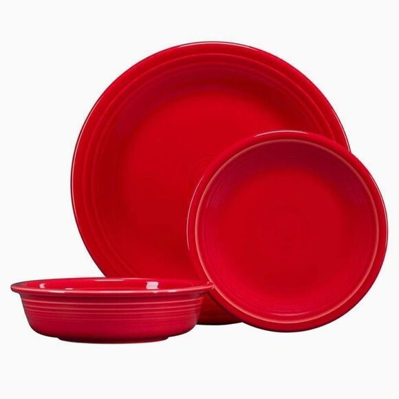 FIESTA 3pc Classic Dinnerware Set. NWOT (used as display only) - Picture 1 of 4